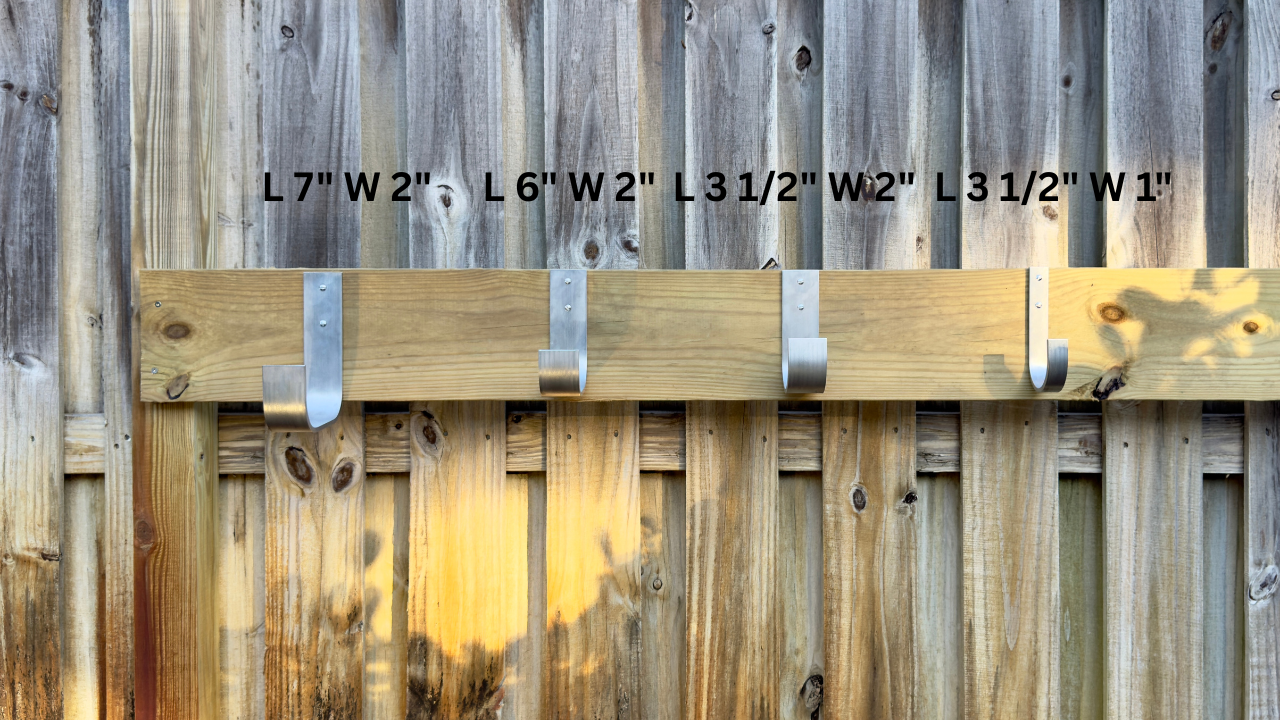 Aluminum Hooks and Utility